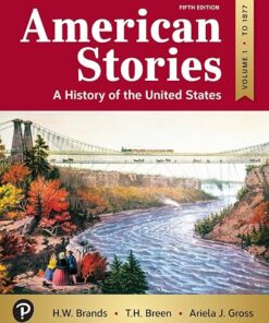 American Stories A History of the United States Volume 1 fifth Edition