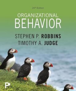 Organizational Behavior 20th Edition