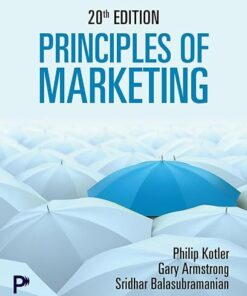 Principles of Marketing 20th Edition